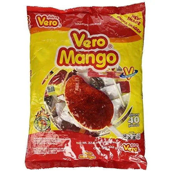 Vero Mango Mexican lollipop - Chile Mojo
