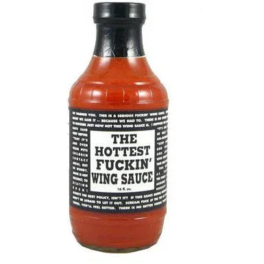 Hottest Fuckin Wing Sauce 16oz (473ml) - Chile Mojo