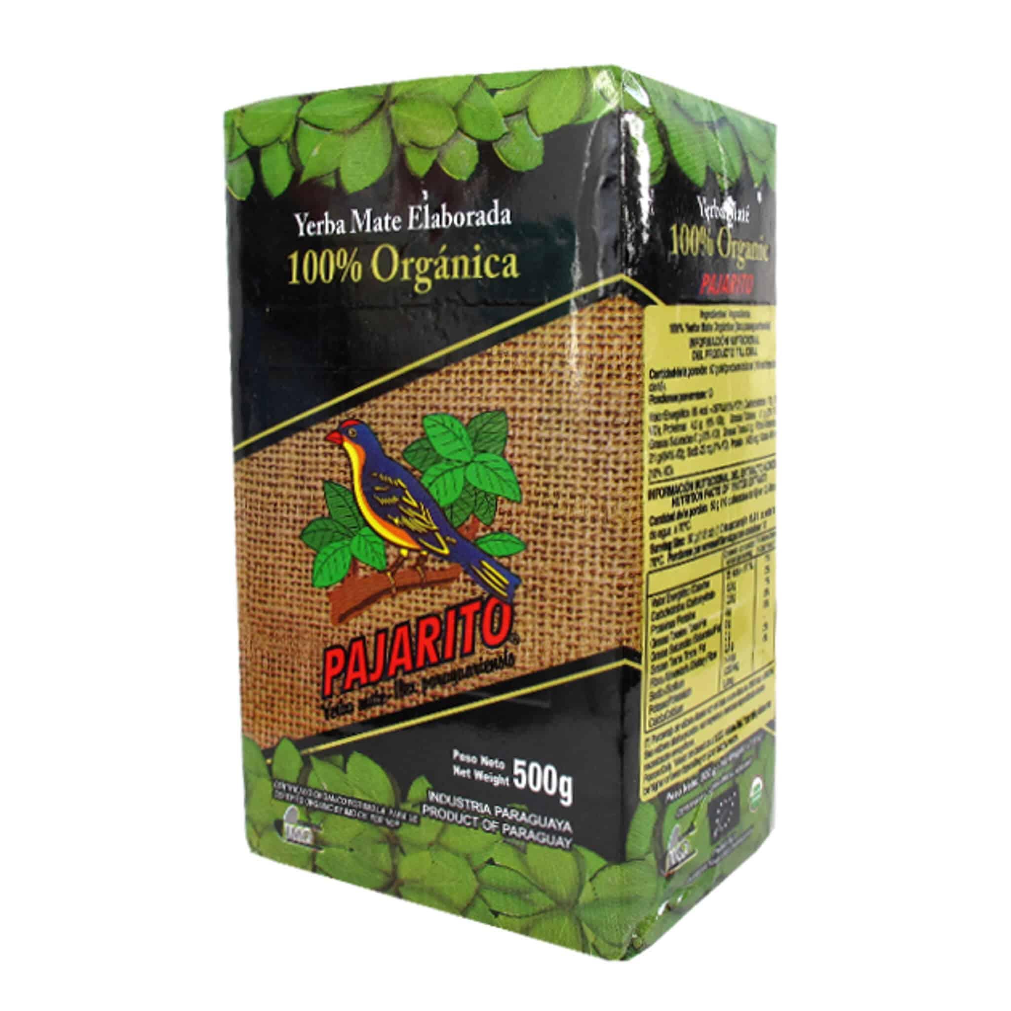 Yerba Mate Pajarito Organic 500gm - Chile Mojo