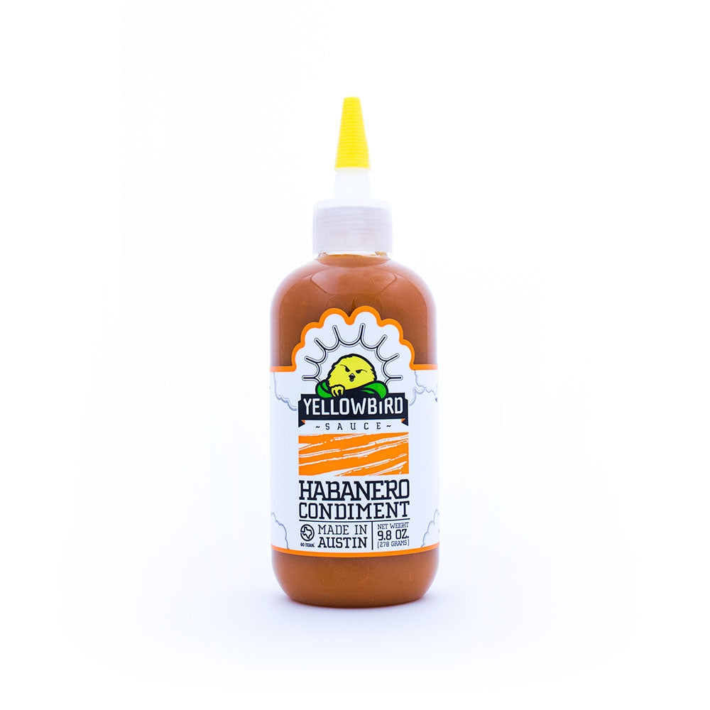 Yellowbird Sauce Habanero Condiment 9.8oz (278gm)