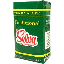 Yerba Mate 1kg La Selva Traditional sin palo (without stems) - Chile Mojo