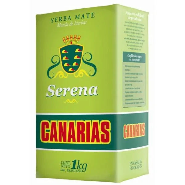 Yerba Mate 1kg Canarias Serena con hierbas - Chile Mojo