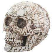 Aztec Skull - cast resin - Chile Mojo
