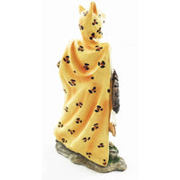 Day of the Dead Jaguar Warrior figurine - Chile Mojo