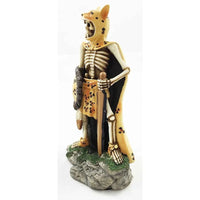 Day of the Dead Jaguar Warrior figurine - Chile Mojo