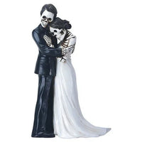 Day of the Dead figurine - wedding couple embracing - Chile Mojo