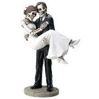 Day of the Dead Groom carrying Bride
