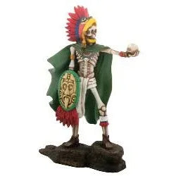 Day of the Dead figurine - Aztec Warrior - Chile Mojo