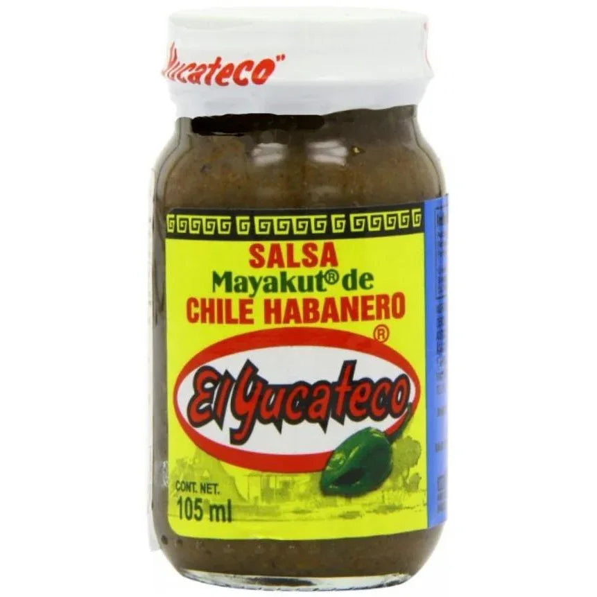 El Yucateco Salsa Mayakut de Habanero chile paste 105ml - Chile Mojo