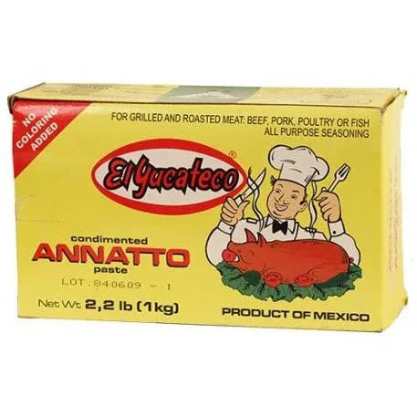 Achiote paste - El Yucateco 1kg - Chile Mojo