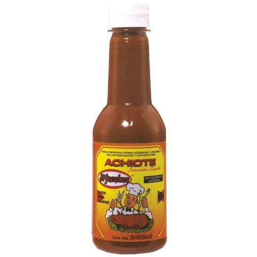 Achiote liquid condiment - El Yucateco 300ml - Chile Mojo