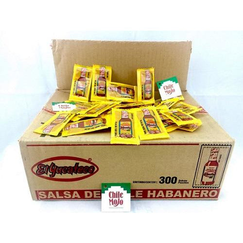 El Yucateco sauce satchels 300ct